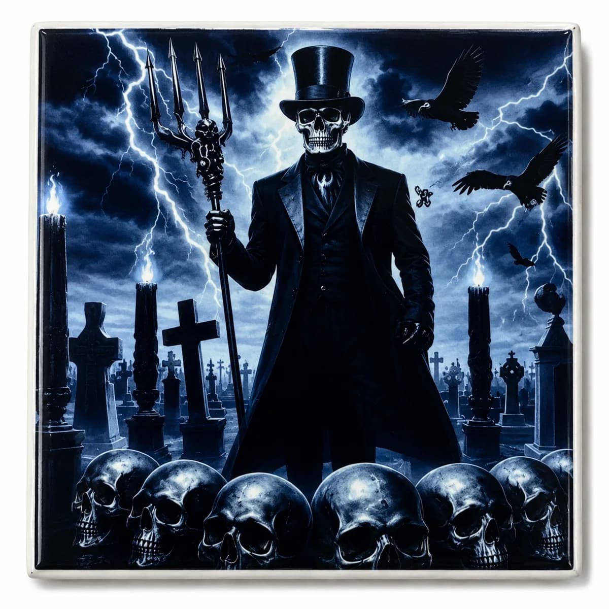 Quadro Exú Caveira