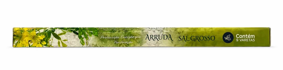 Incenso de Arruda com Sal Grosso