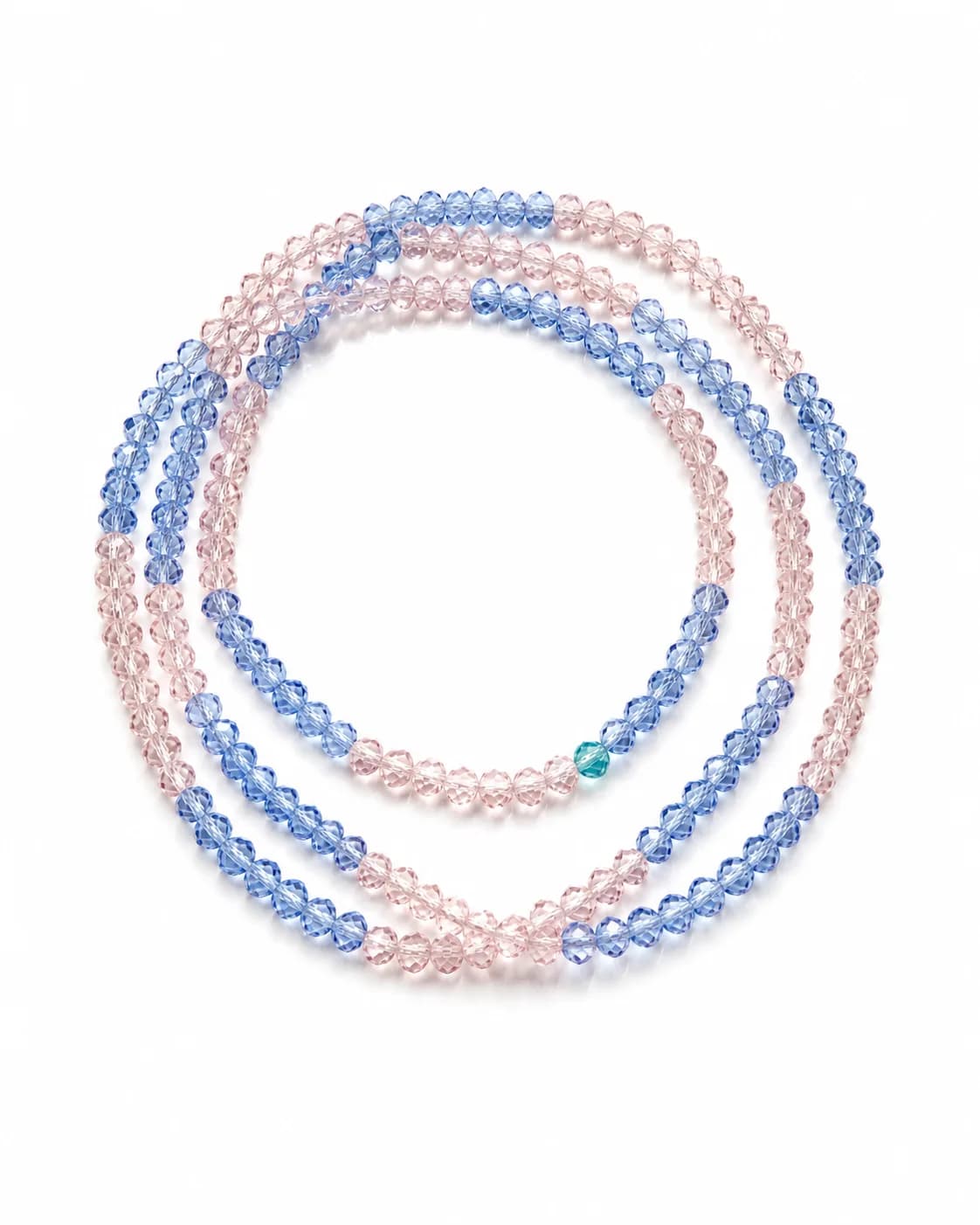 Guia de Cristal Rosa e Azul