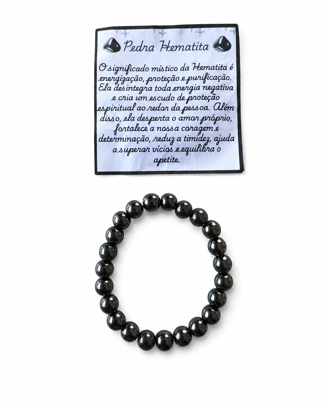 Pulseira de Hematita