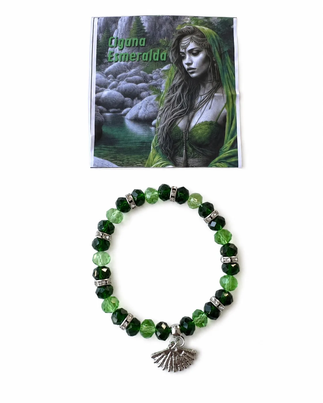 Pulseira da Cigana Esmeralda