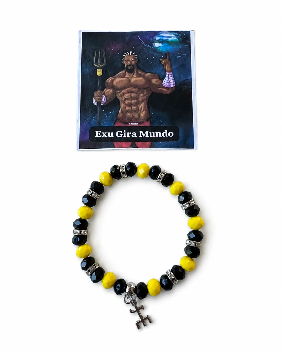Pulseira Exu Gira Mundo