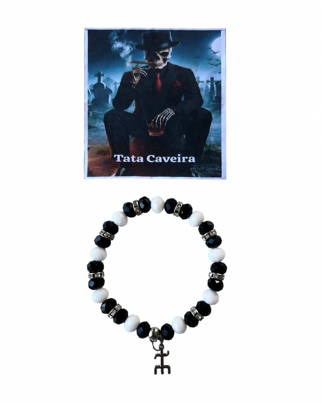 Pulseira Exu Tatá Caveira