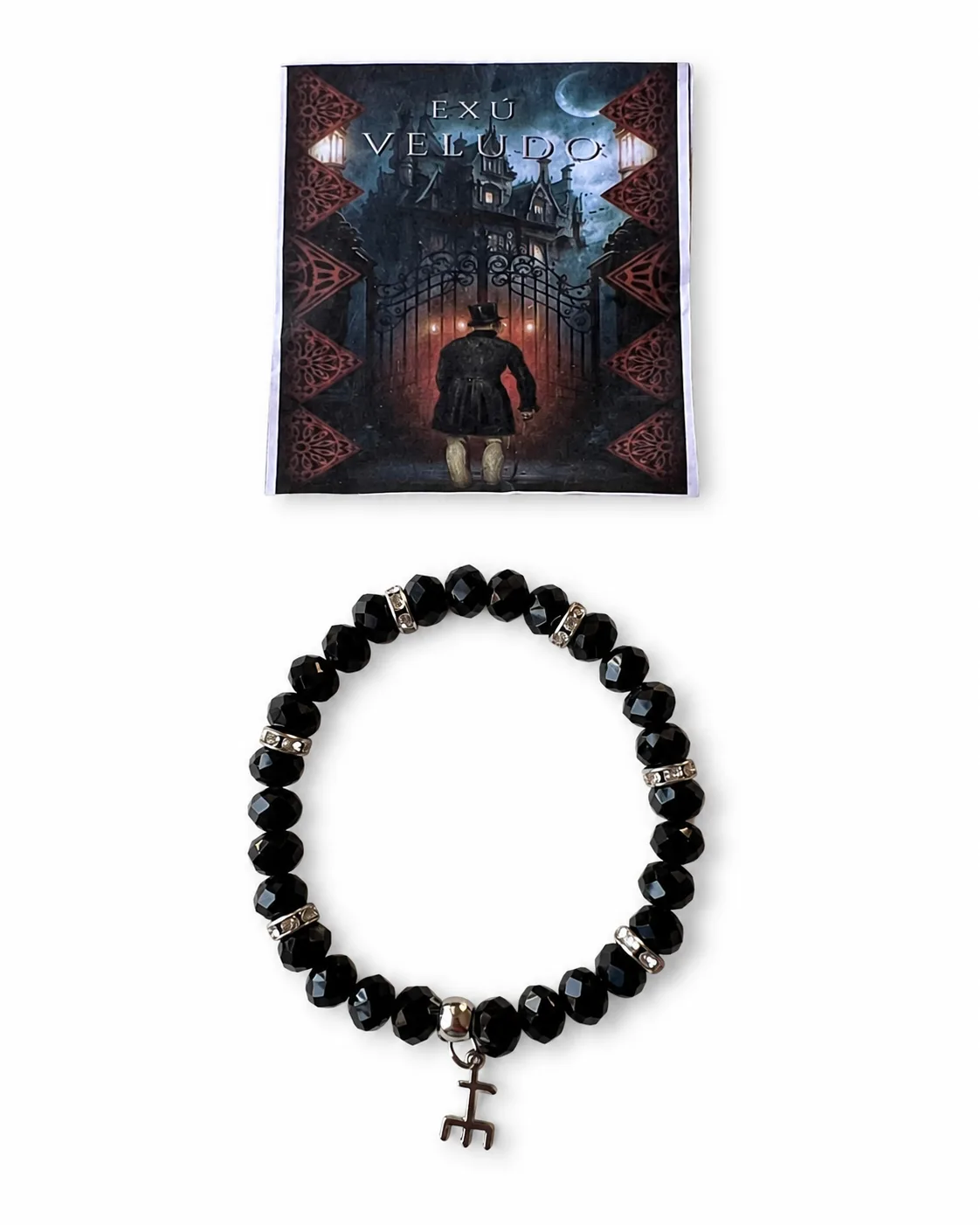 Pulseira Exu Veludo