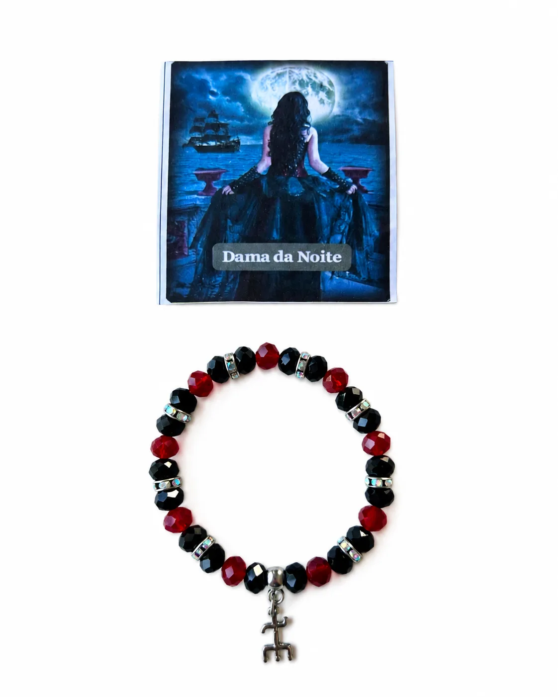 Pulseira Pomba Gira Dama da Noite
