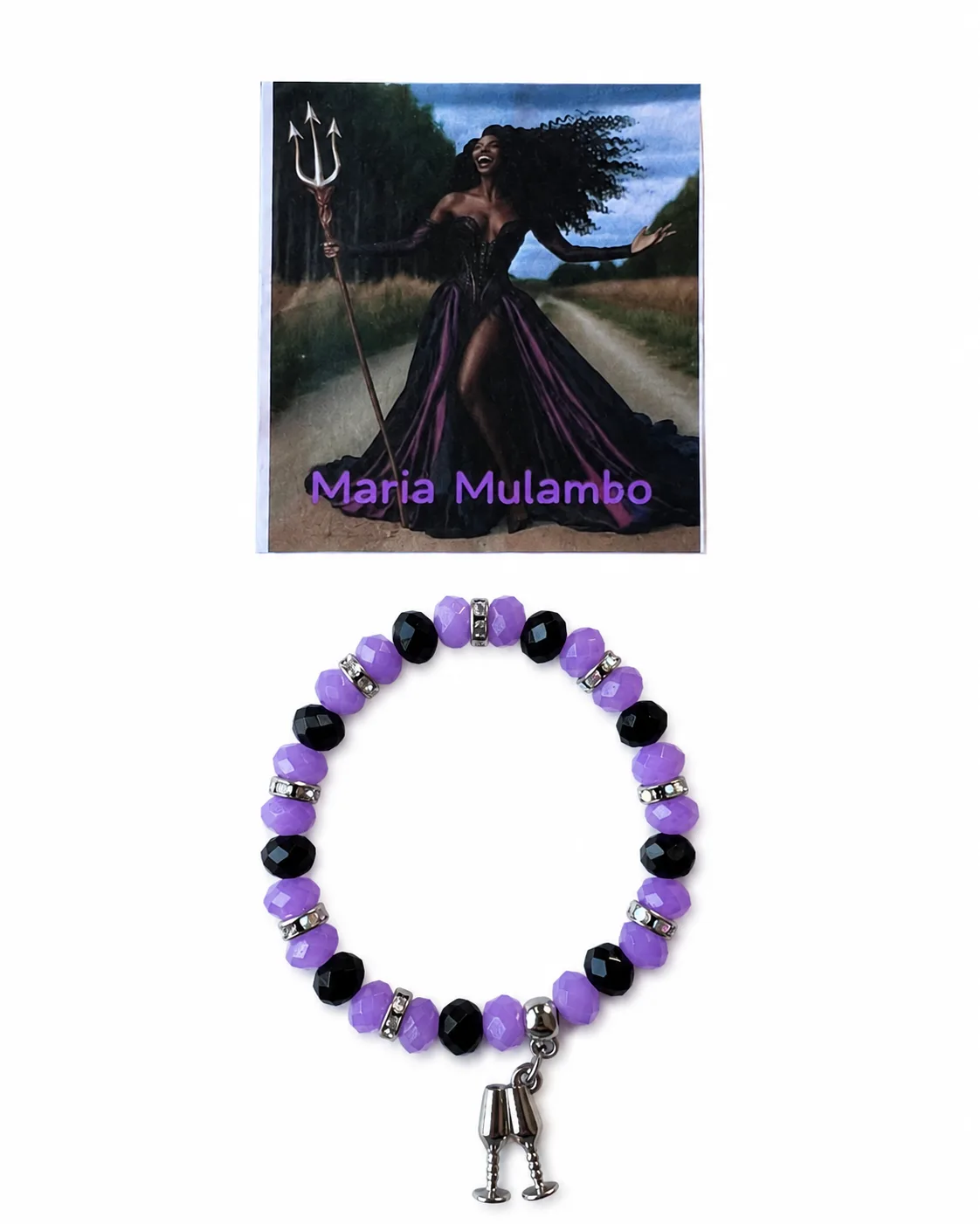 Pulseira Pomba Gira Maria Mulambo
