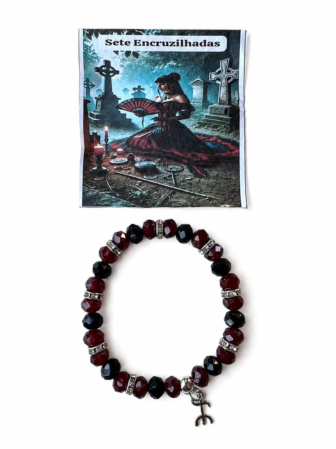 Pulseira Pomba Gira Sete Encruzilhadas