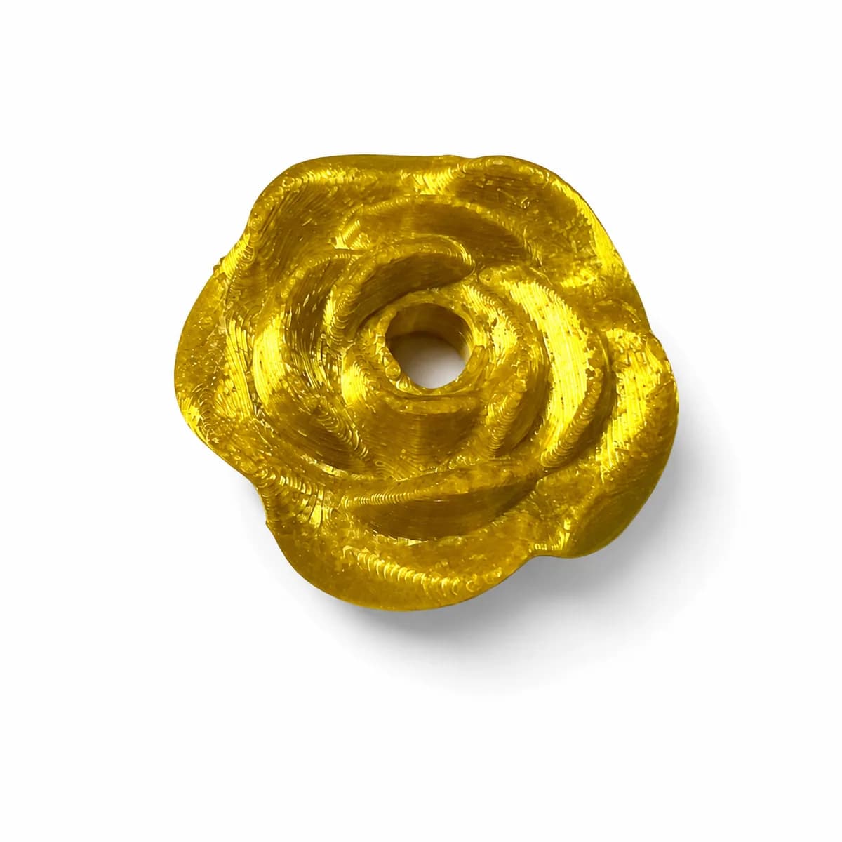 Ofertório para cigarro Botão Rosa Dourada