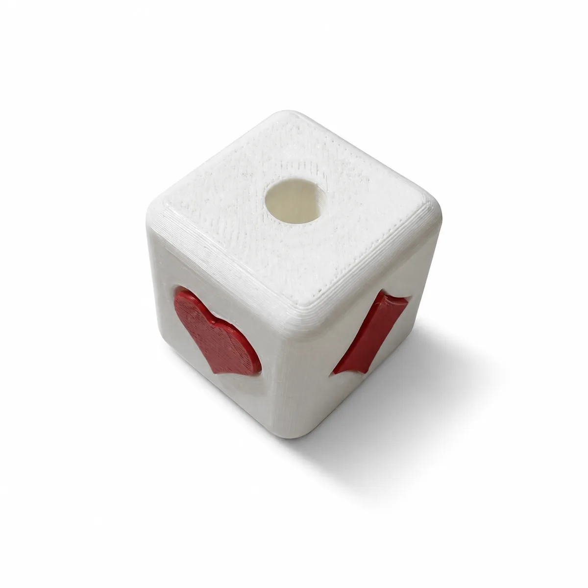 Ofertório para cigarro Dado Branco Naipes de Baralho