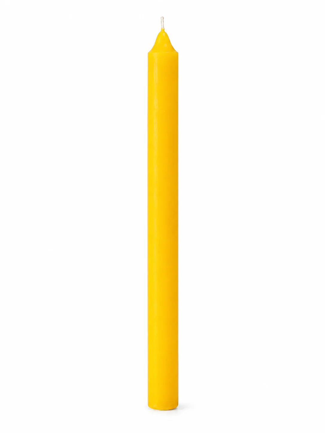 Vela de doze horas amarela