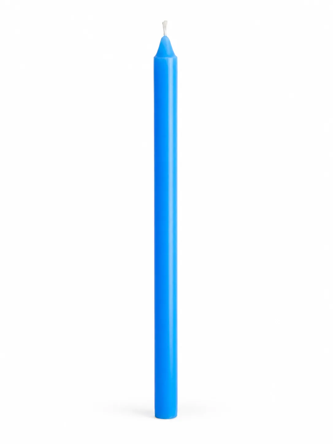 Vela de doze horas azul claro