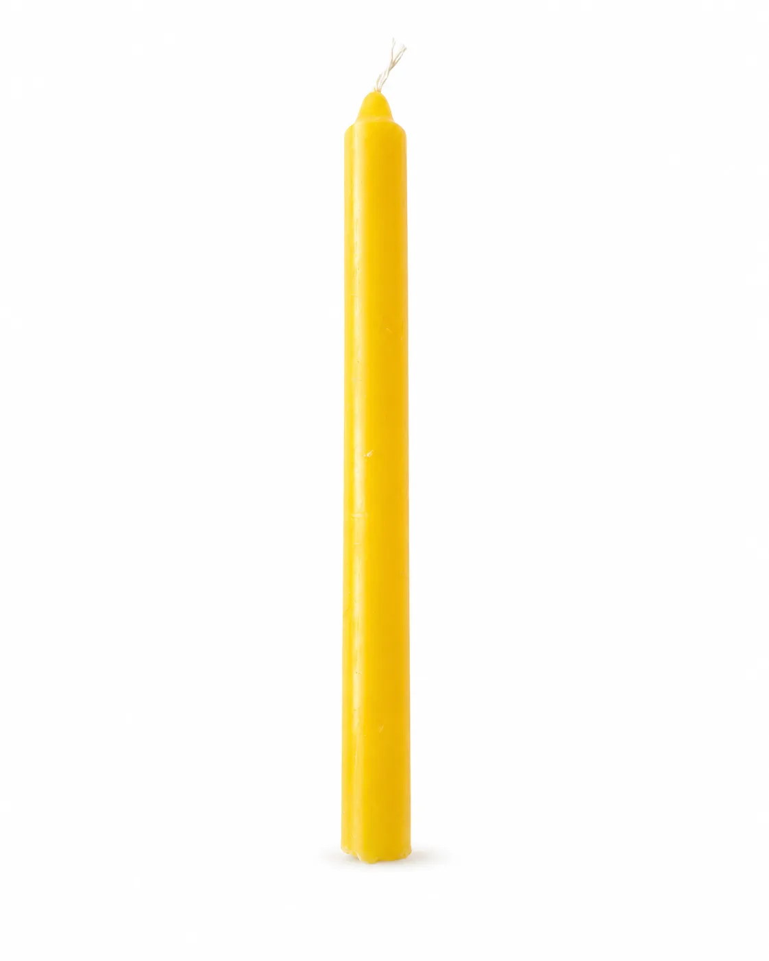 Vela palito amarela