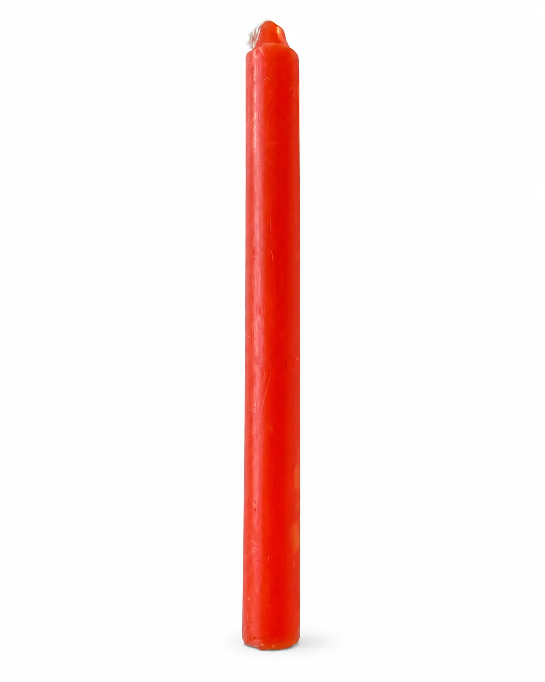 Vela palito laranja escuro