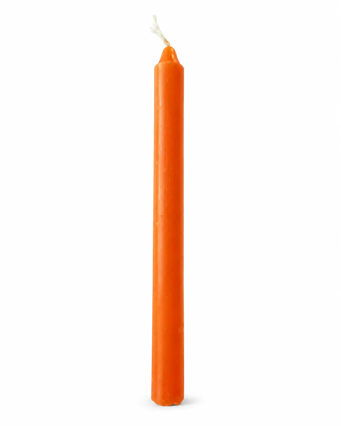 Vela palito laranja