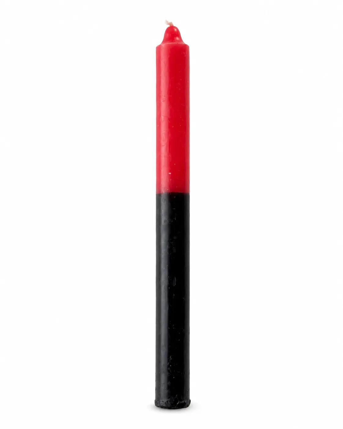 Vela palito vermelho e preto