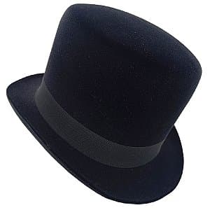 Chapéu Veludo Preto