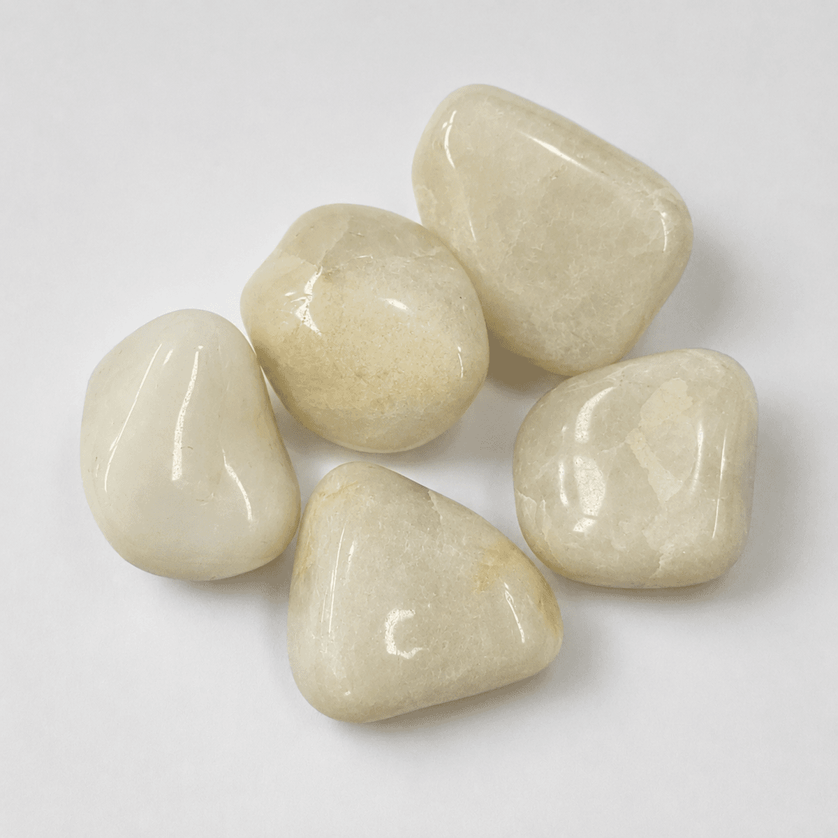 Pedra Rolada Cristal Leitoso