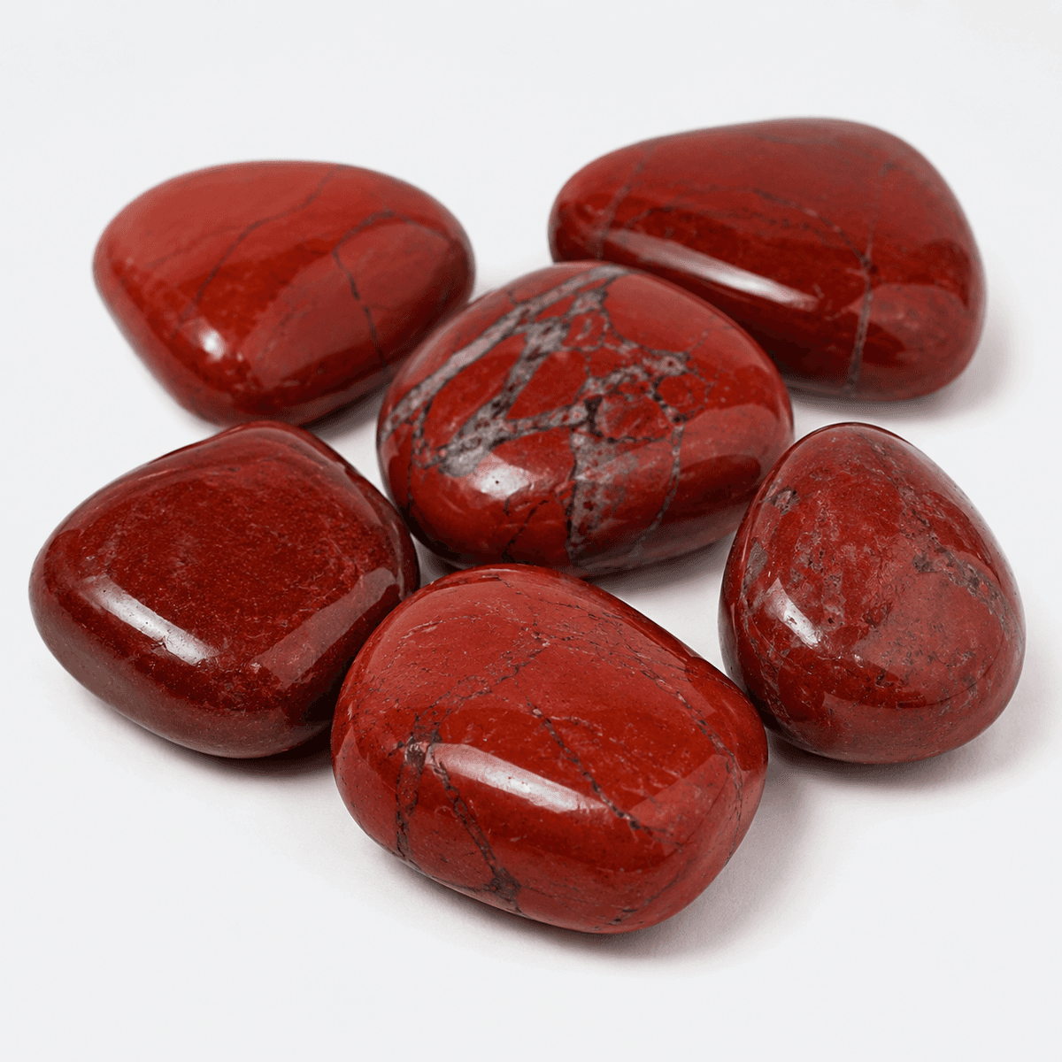 Pedra Rolada Jaspe Vermelho