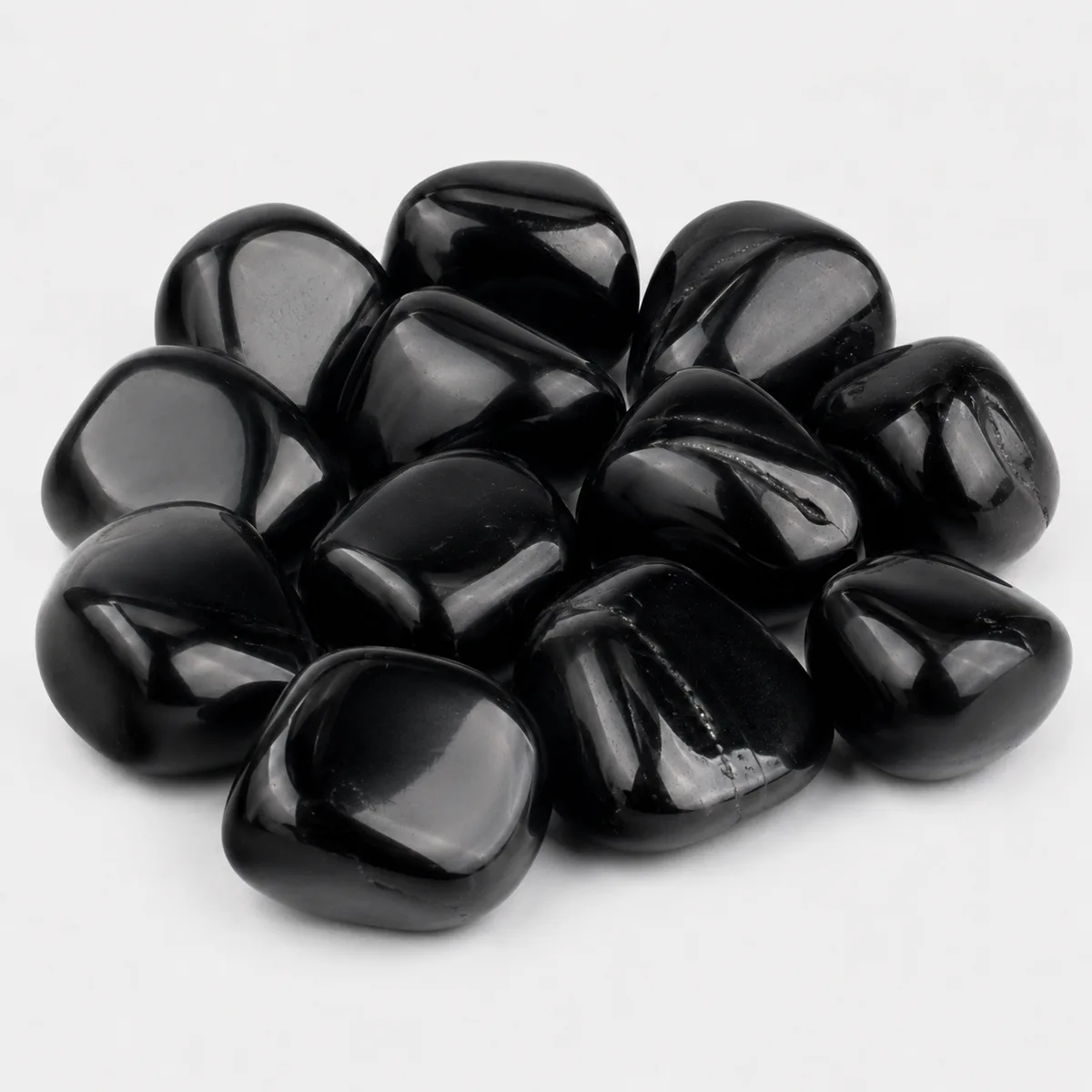 Pedra Rolada Obsidiana Negra
