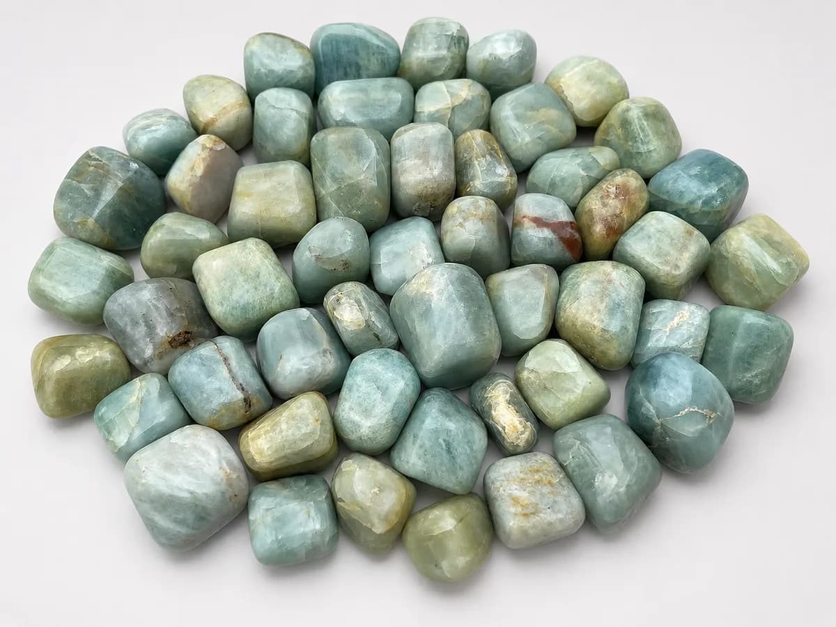 Pedra Rolada Água Marinha