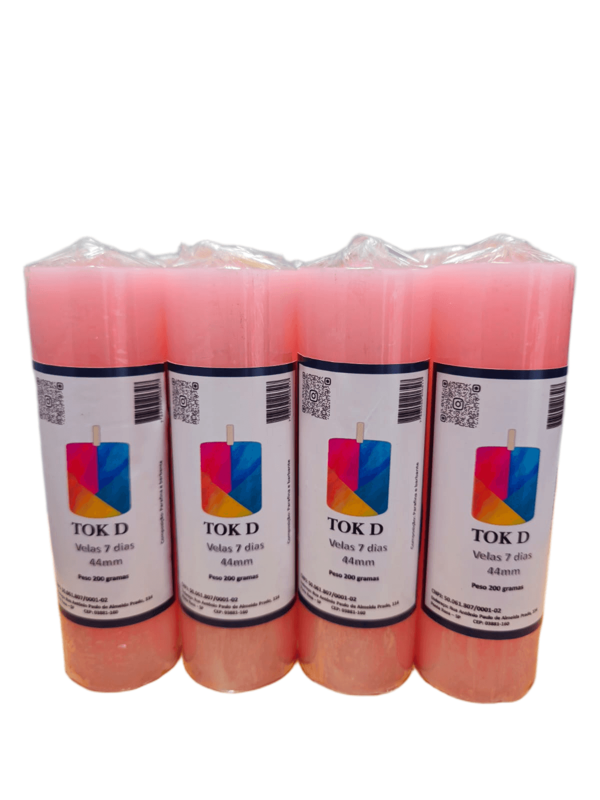 Vela Votiva Rosa