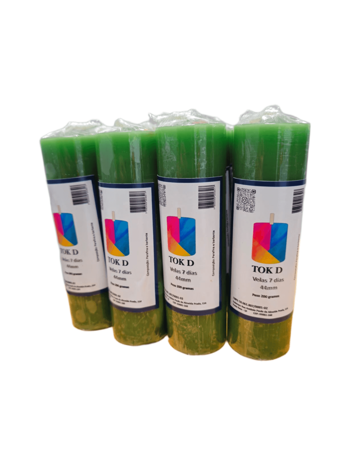 Vela Votiva Verde