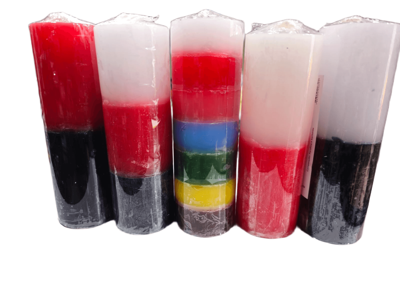 Velas Bitricolores